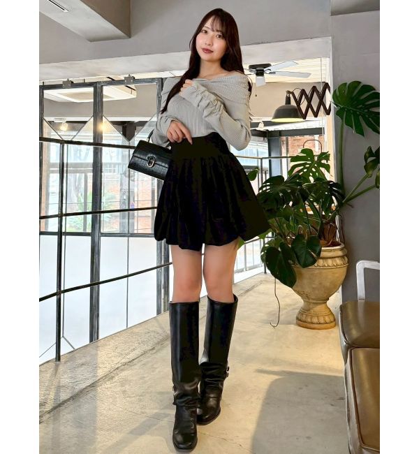 dazzlin「2WAYアシメタックオフショルニット」|ニット・セーター|