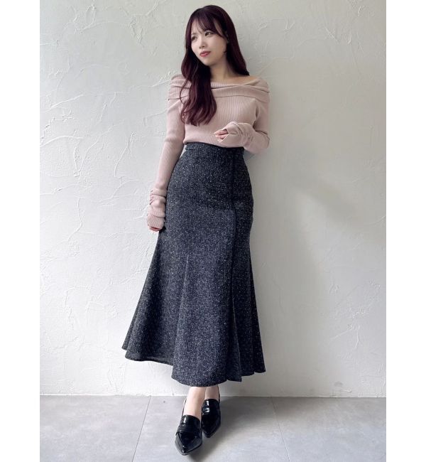 dazzlin「2WAYアシメタックオフショルニット」|ニット・セーター|