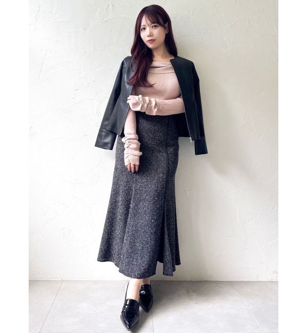 dazzlin「2WAYアシメタックオフショルニット」|ニット・セーター|