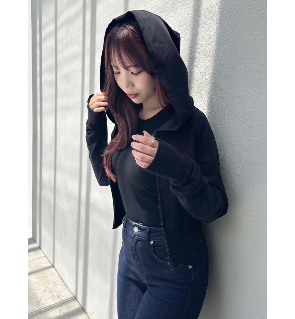 dazzlin「【吉田朱里】涼感加工ギャザーノースリリブトップス」|タンクトップ|