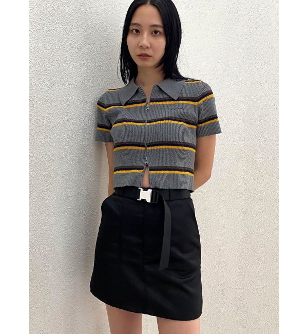 EMODA「ベルトボックスミニスカート」|スカート|