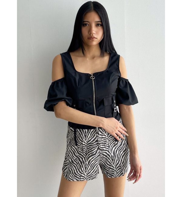 EMODA「ラウンドハイウエストショートパンツ」|その他|