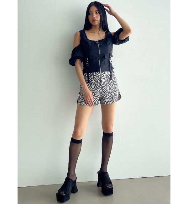 EMODA「ラウンドハイウエストショートパンツ」|その他|