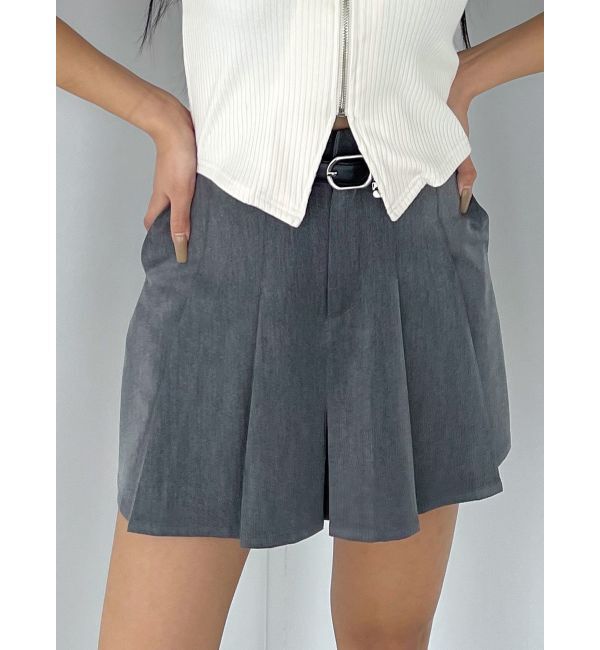 EMODA「チャームベルトプリーツスカート」|スカート|