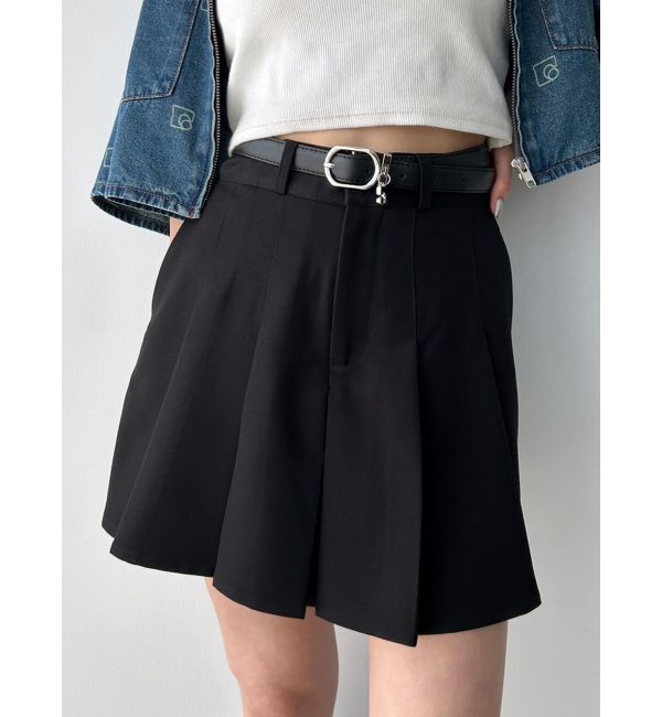 EMODA「チャームベルトプリーツスカート」|スカート|