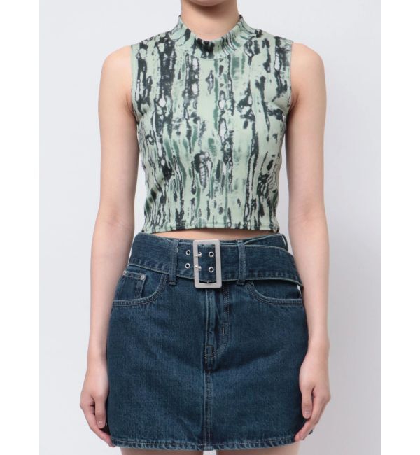 EMODA「ミニハイネックリブトップ」|タンクトップ|