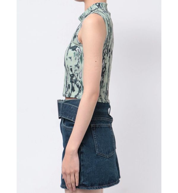 EMODA「ミニハイネックリブトップ」|タンクトップ|