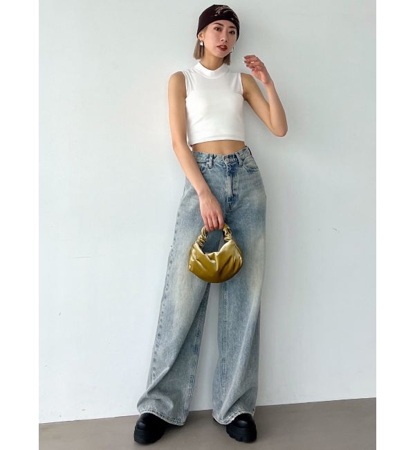 EMODA「ミニハイネックリブトップ」|タンクトップ|