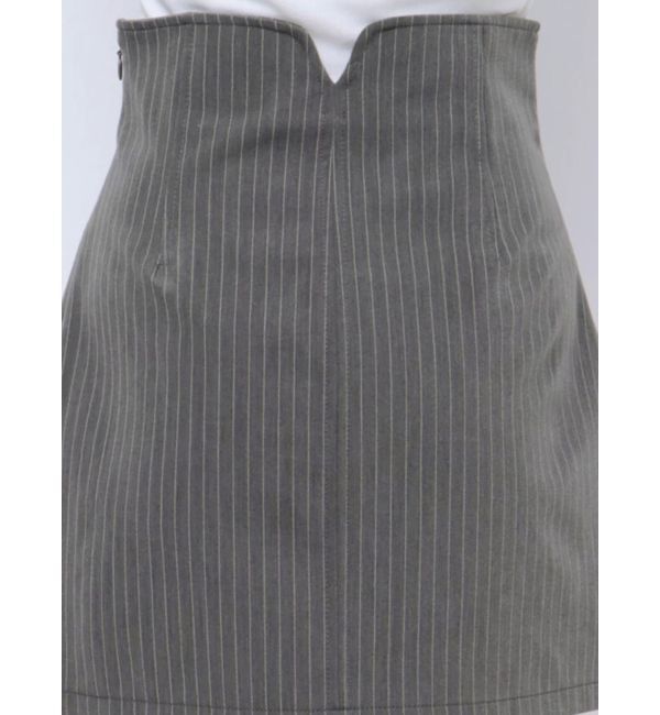 EMODA「カーブウエストミニスカート」|スカート|