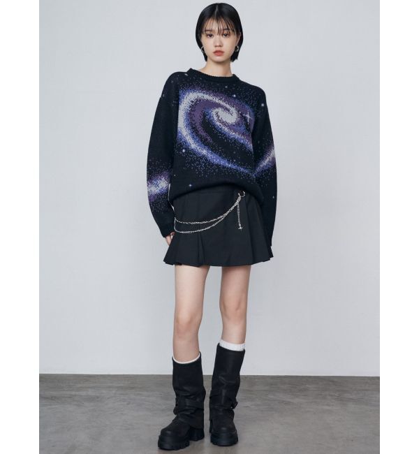 EMODA「レイヤーチェーンベルトスカート」|スカート|