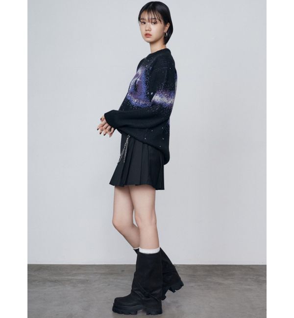 EMODA「レイヤーチェーンベルトスカート」|スカート|