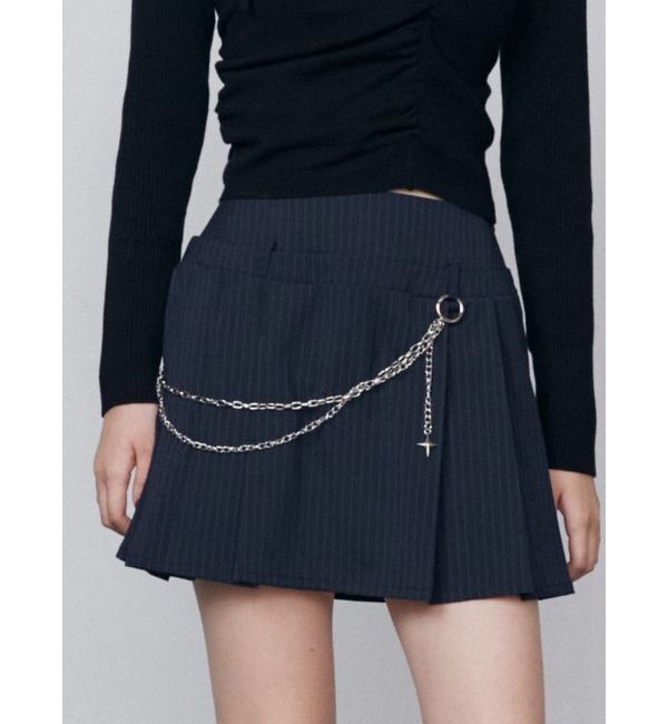 EMODA「レイヤーチェーンベルトスカート」|スカート|