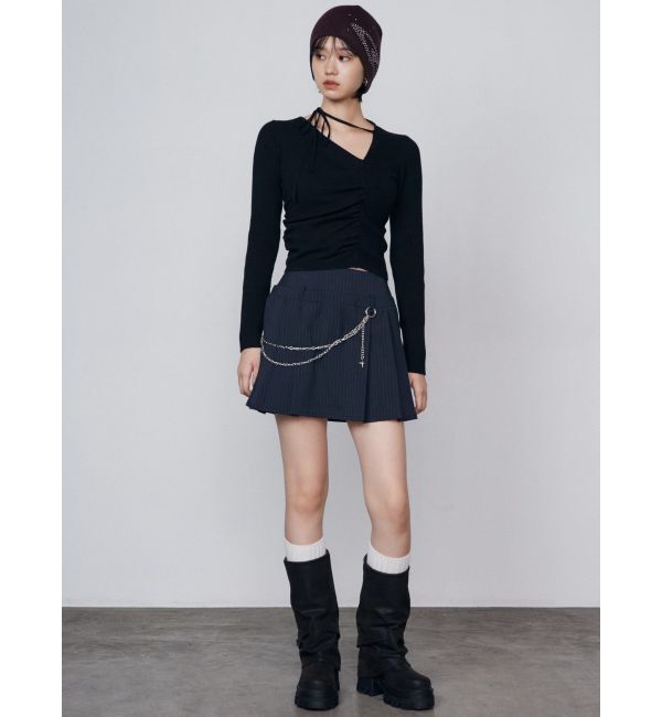 EMODA「レイヤーチェーンベルトスカート」|スカート|