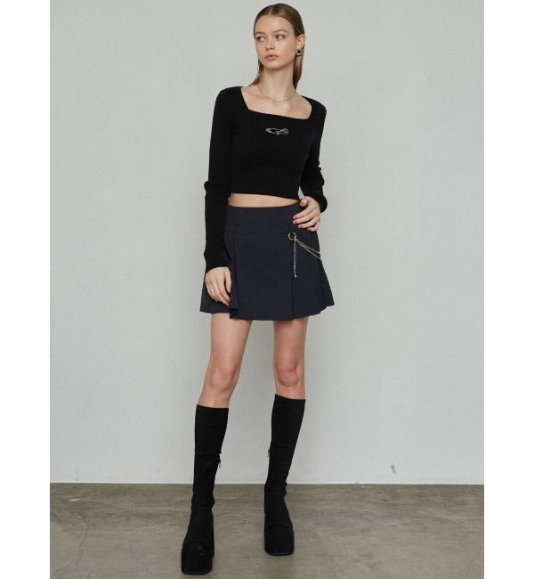 EMODA「レイヤーチェーンベルトスカート」|スカート|