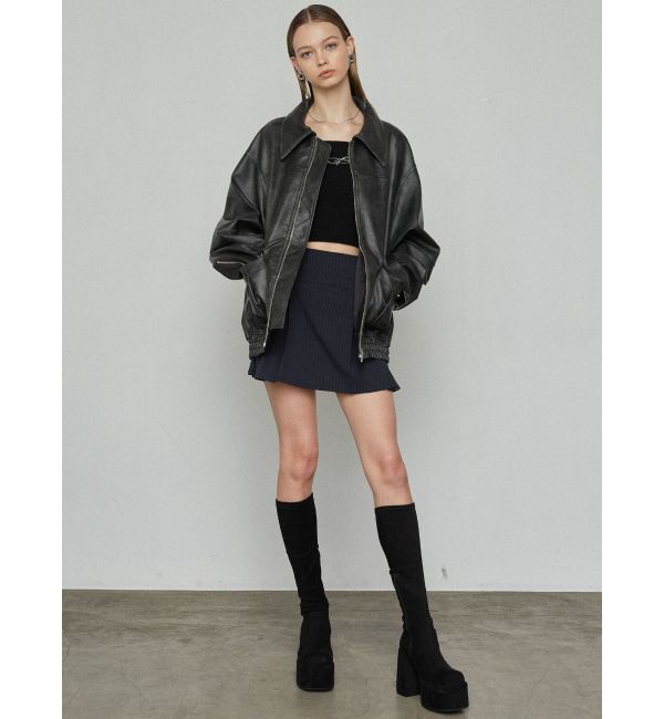 EMODA「レイヤーチェーンベルトスカート」|スカート|