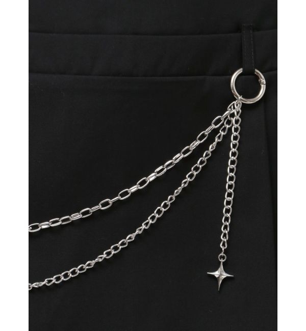 EMODA「レイヤーチェーンベルトスカート」|スカート|