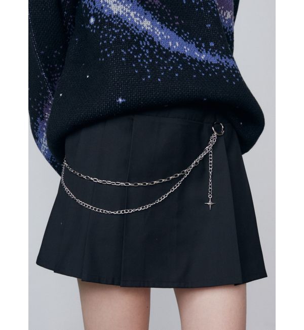 EMODA「レイヤーチェーンベルトスカート」|スカート|