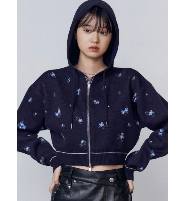 EMODA「ラインニットフーディー」|ニット・セーター|