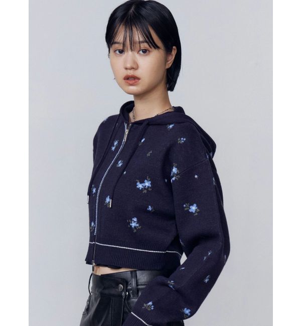 EMODA「ラインニットフーディー」|ニット・セーター|