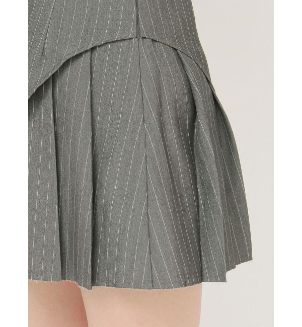 MURUA「カットオフアシメプリーツスカート」|スカート|