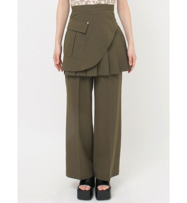 MURUA「カットオフアシメプリーツスカート」|スカート|