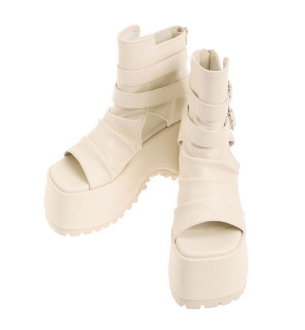 MURUA「ギャザープラットフォームシューズ」|その他|