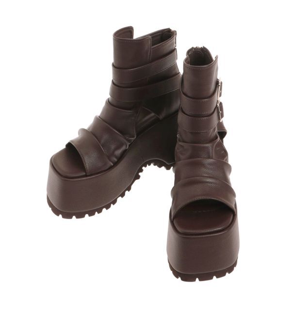 MURUA「ギャザープラットフォームシューズ」|その他|