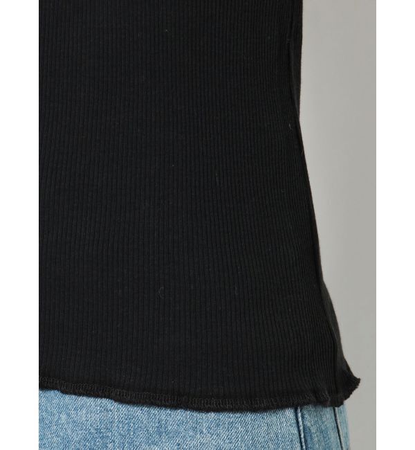 Ungrid「オーガニックコットンテレコハーフスリーブTee」|Tシャツ・カットソー|