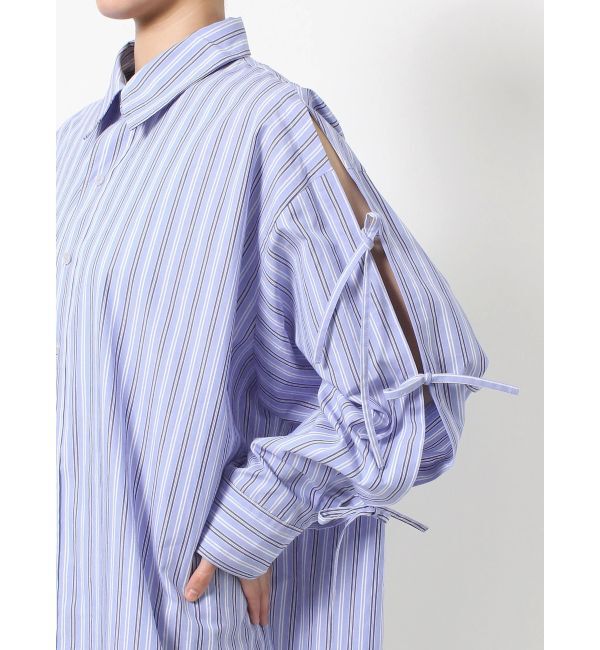 Ungrid「ショルダーデザインビッグシャツ」|シャツ・ブラウス|