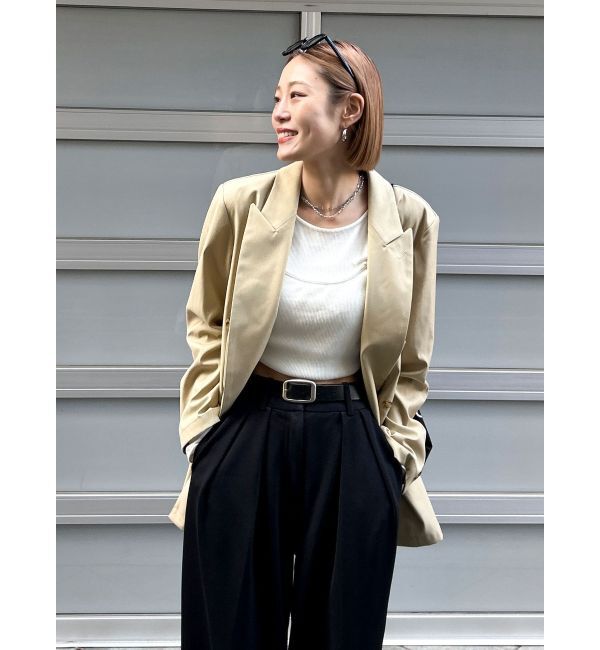 Ungrid「マルチウェイサイドオープンロングスリーブTee」|Tシャツ・カットソー|オフホワイト