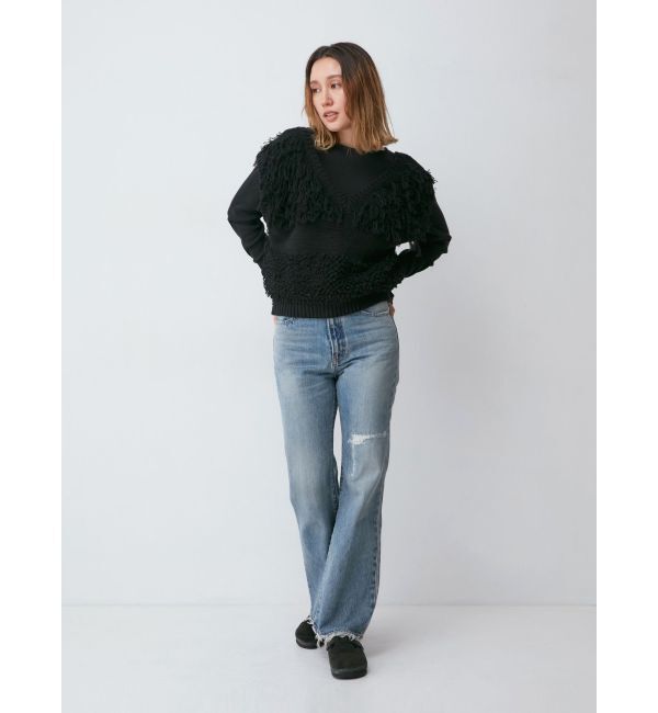 Ungrid「マルチウェイサイドオープンロングスリーブTee」|Tシャツ・カットソー|