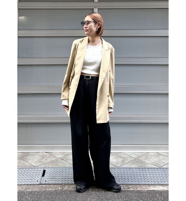 Ungrid「マルチウェイサイドオープンロングスリーブTee」|Tシャツ・カットソー|