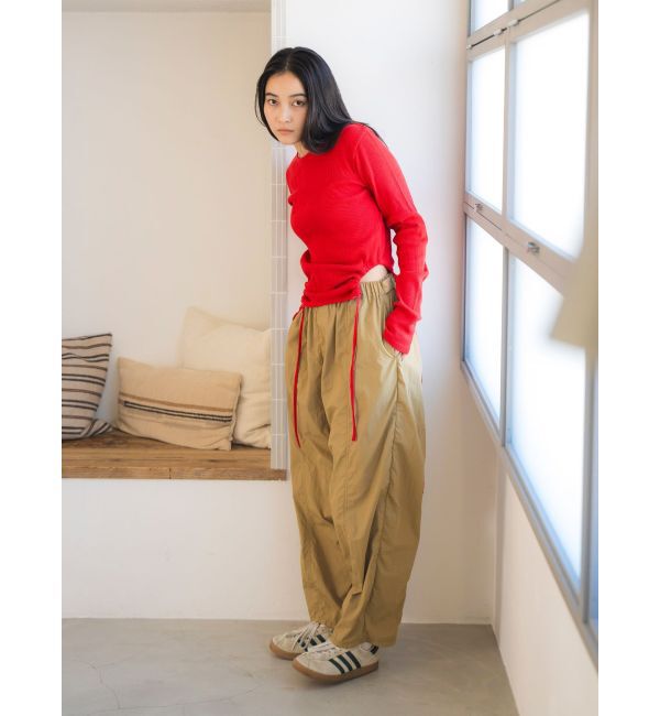 Ungrid「マルチウェイサイドオープンロングスリーブTee」|Tシャツ・カットソー|