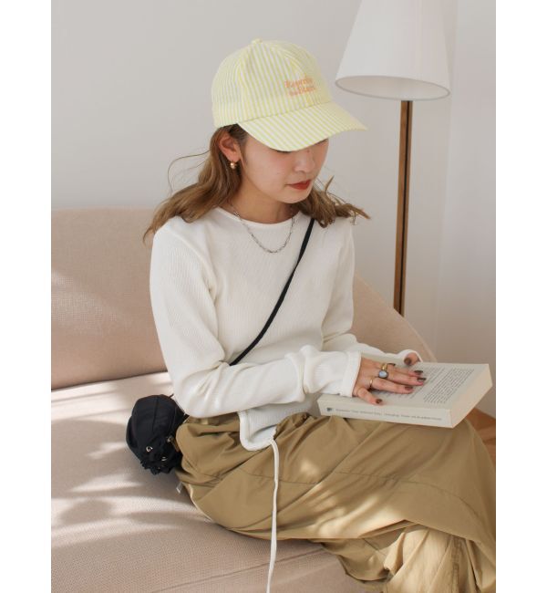 Ungrid「マルチウェイサイドオープンロングスリーブTee」|Tシャツ・カットソー|