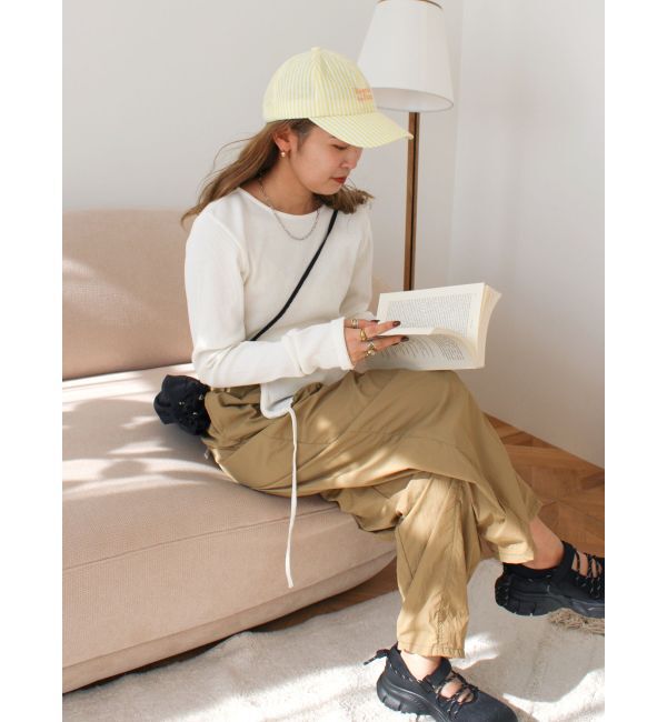 Ungrid「マルチウェイサイドオープンロングスリーブTee」|Tシャツ・カットソー|