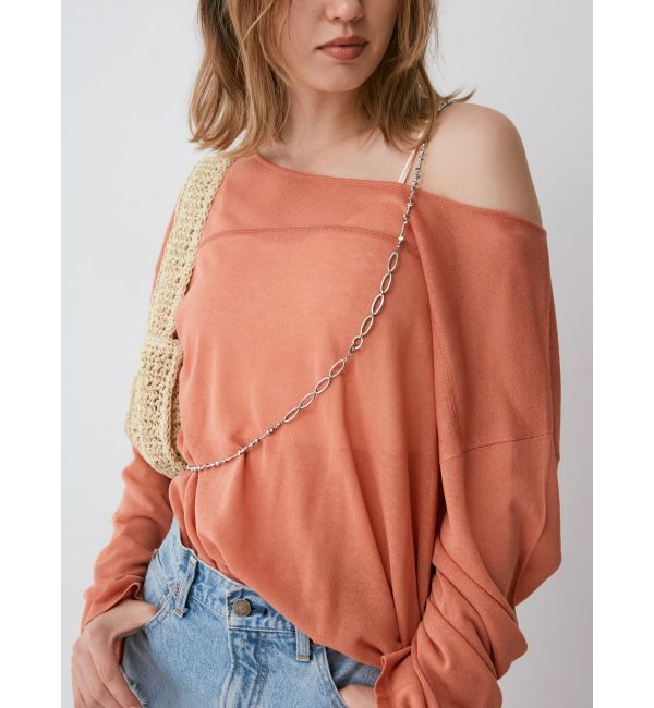 Ungrid「シアールーズカラーニット」|ニット・セーター|