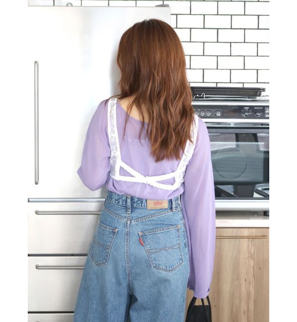 Ungrid「シアールーズカラーニット」|ニット・セーター|