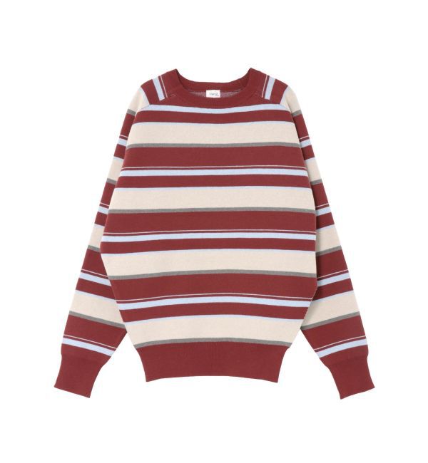 Ungrid「ボーダースリットニット」|ニット・セーター|