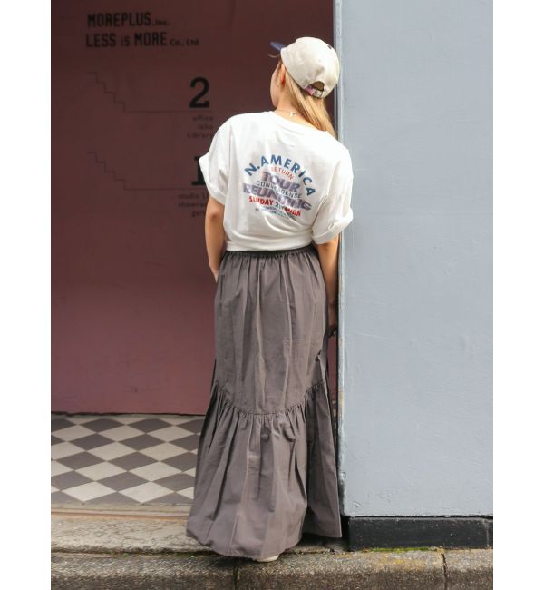 Ungrid「ツアーロゴルーズTee」|Tシャツ・カットソー|