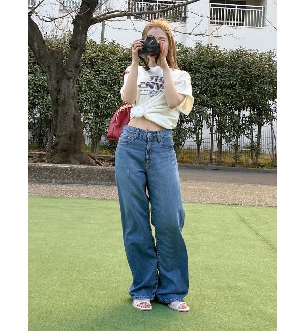 Ungrid「ツアーロゴルーズTee」|Tシャツ・カットソー|