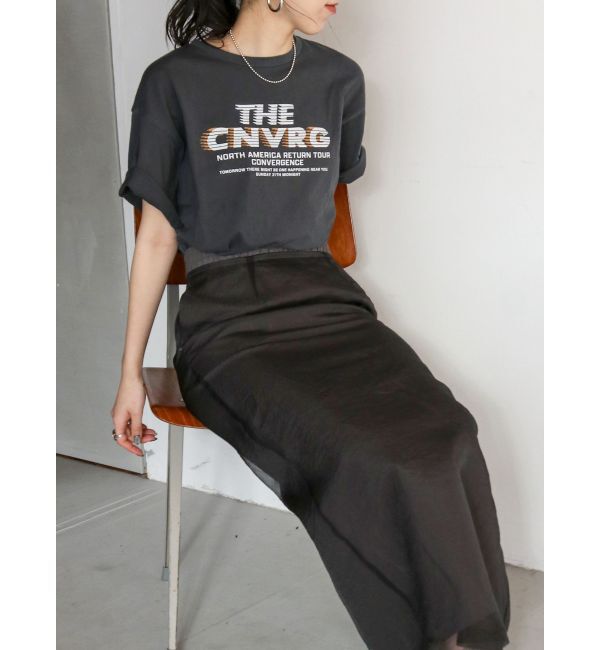 Ungrid「ツアーロゴルーズTee」|Tシャツ・カットソー|