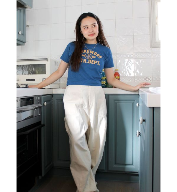 Ungrid「CLAREMOREコンパクトロゴTee」|Tシャツ・カットソー|