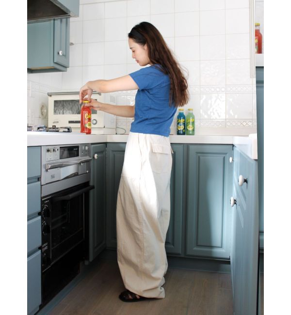 Ungrid「CLAREMOREコンパクトロゴTee」|Tシャツ・カットソー|