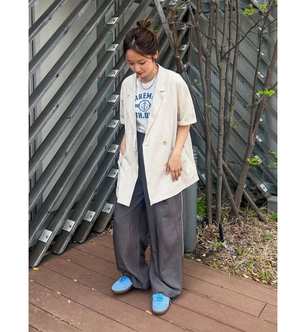 Ungrid「CLAREMOREコンパクトロゴTee」|Tシャツ・カットソー|