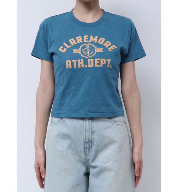 Ungrid「CLAREMOREコンパクトロゴTee」|Tシャツ・カットソー|