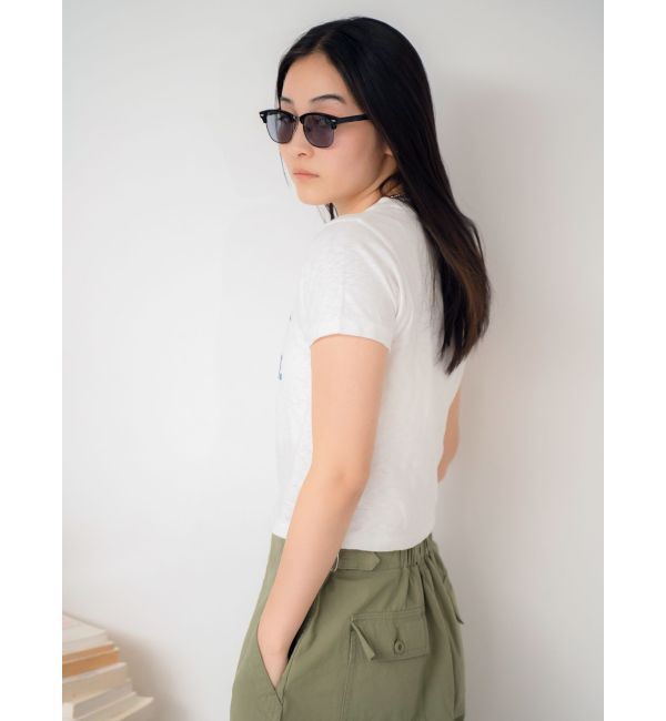 Ungrid「CLAREMOREコンパクトロゴTee」|Tシャツ・カットソー|