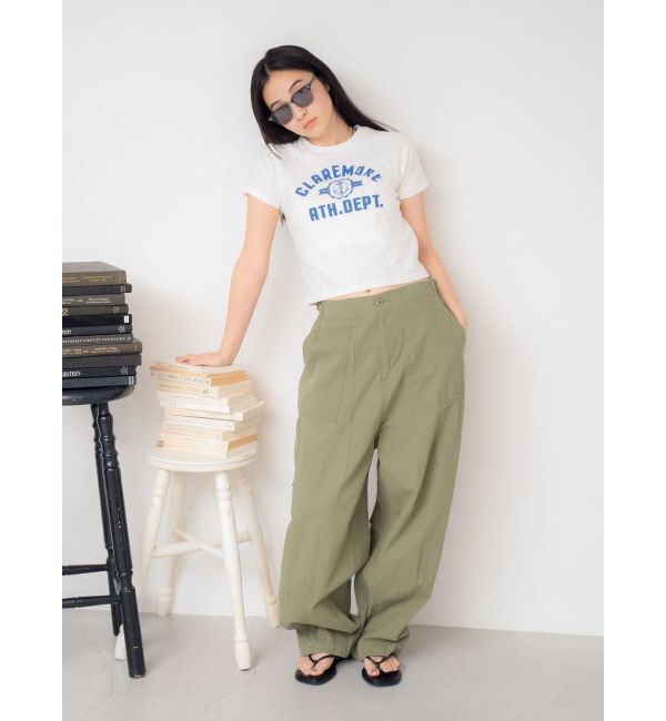 Ungrid「CLAREMOREコンパクトロゴTee」|Tシャツ・カットソー|