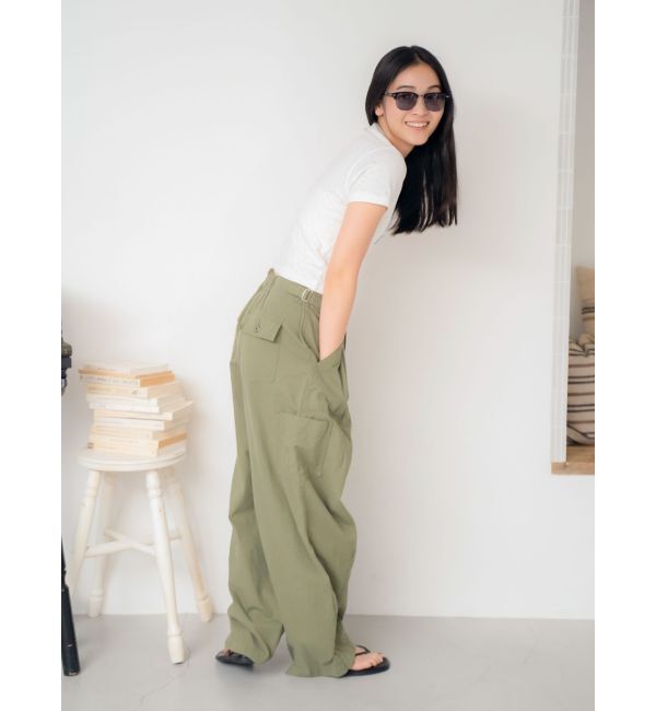 Ungrid「CLAREMOREコンパクトロゴTee」|Tシャツ・カットソー|