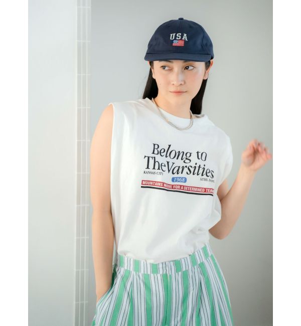 Ungrid「ヴィンテージロゴノースリトップス」|タンクトップ|