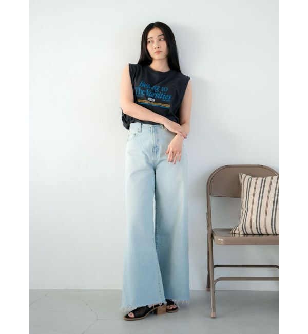 Ungrid「ヴィンテージロゴノースリトップス」|タンクトップ|